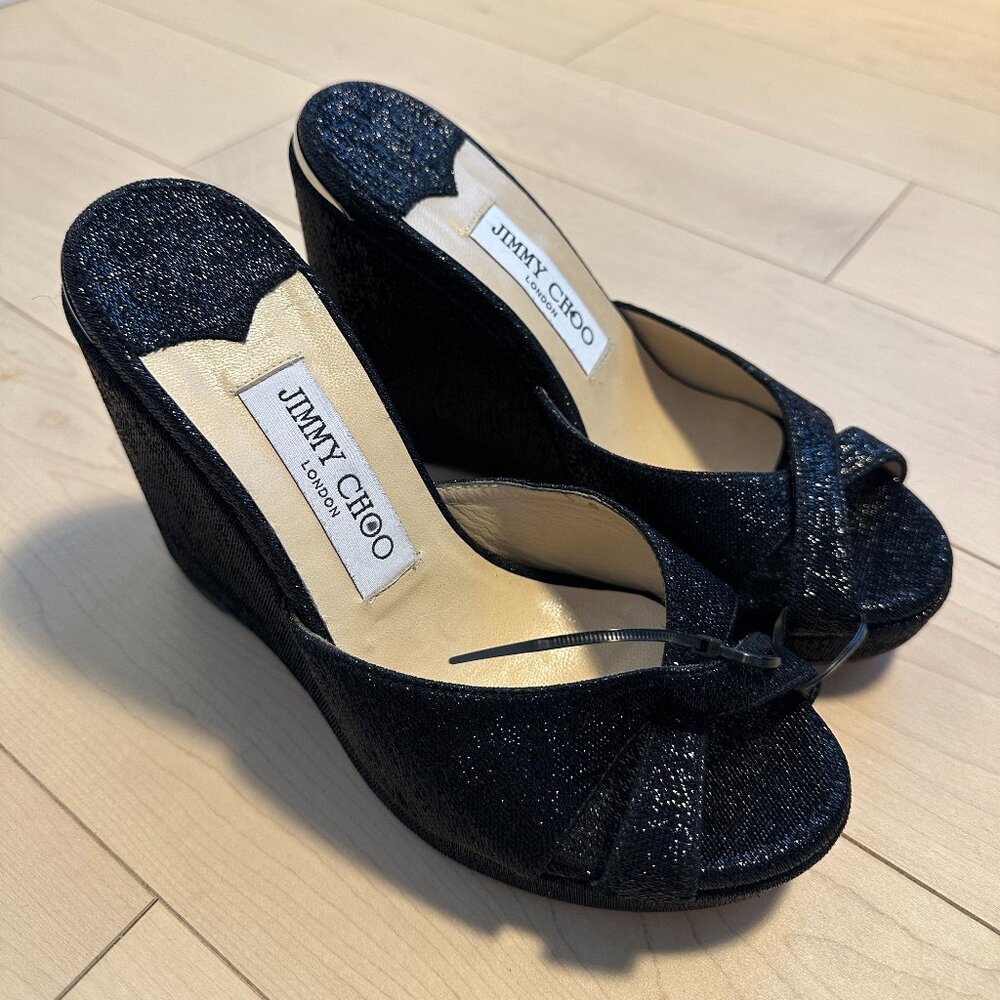 Jimmy Choo Platform Black Shoes 36 size